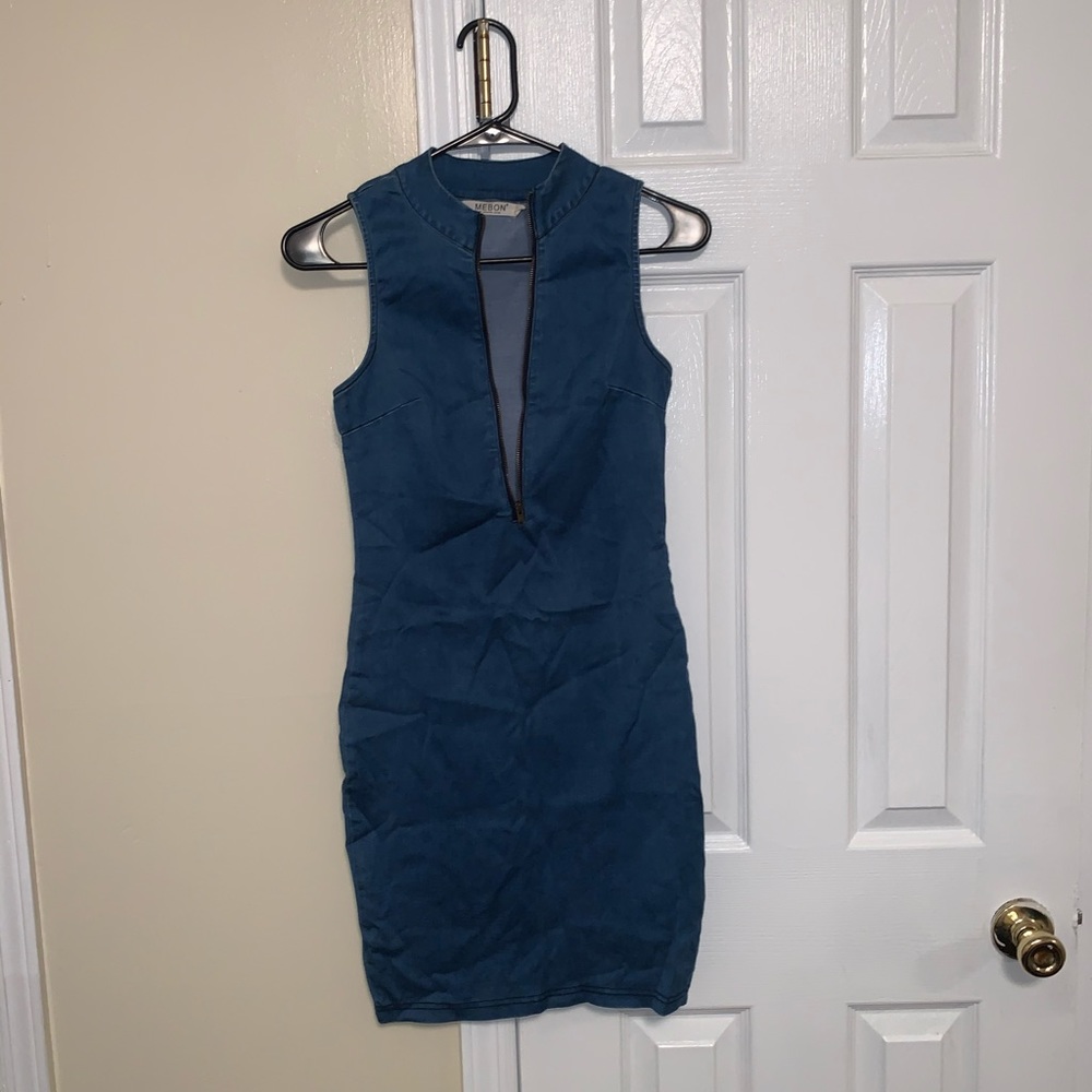 Sexy, cute denim dress